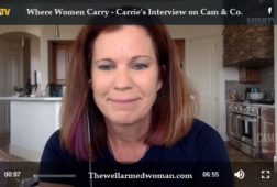 Carrie on NRA TV