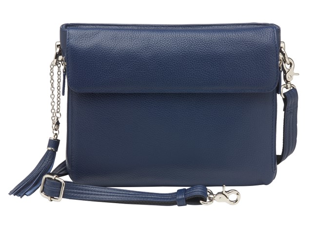 Blue CC purse