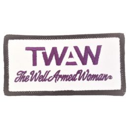 White and Purple TWAW Patch