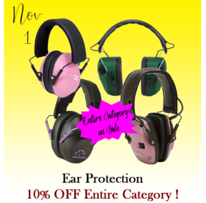 Nov, 1 ear protection 10% off
