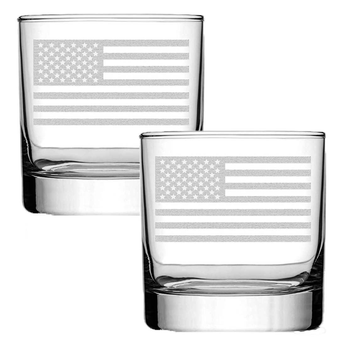 American Flag Glass set