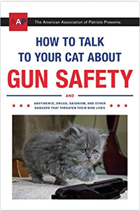 teach your cat about gun safety