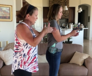 carrie and christine extend concealed carry course